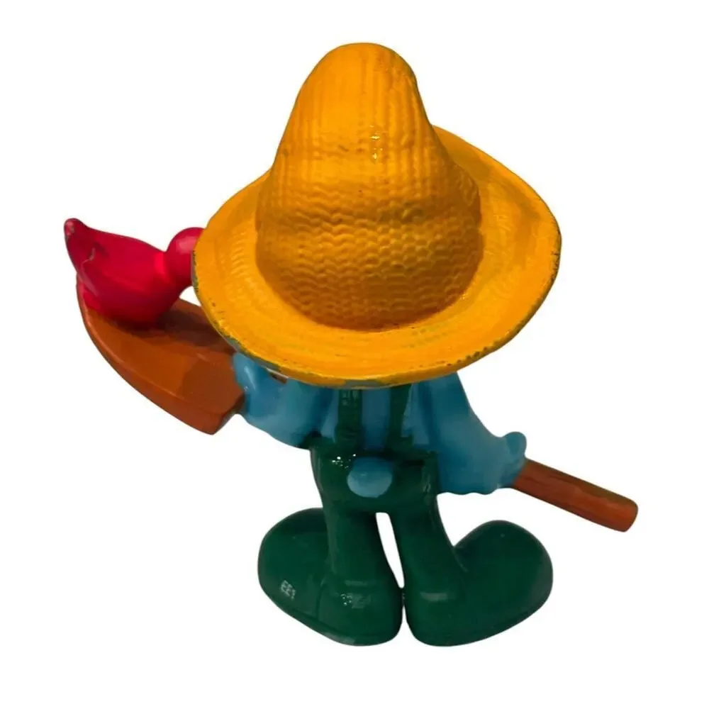 Farmer Smurf 2011 McDonald’s Happy Meal 3” PVC Figure